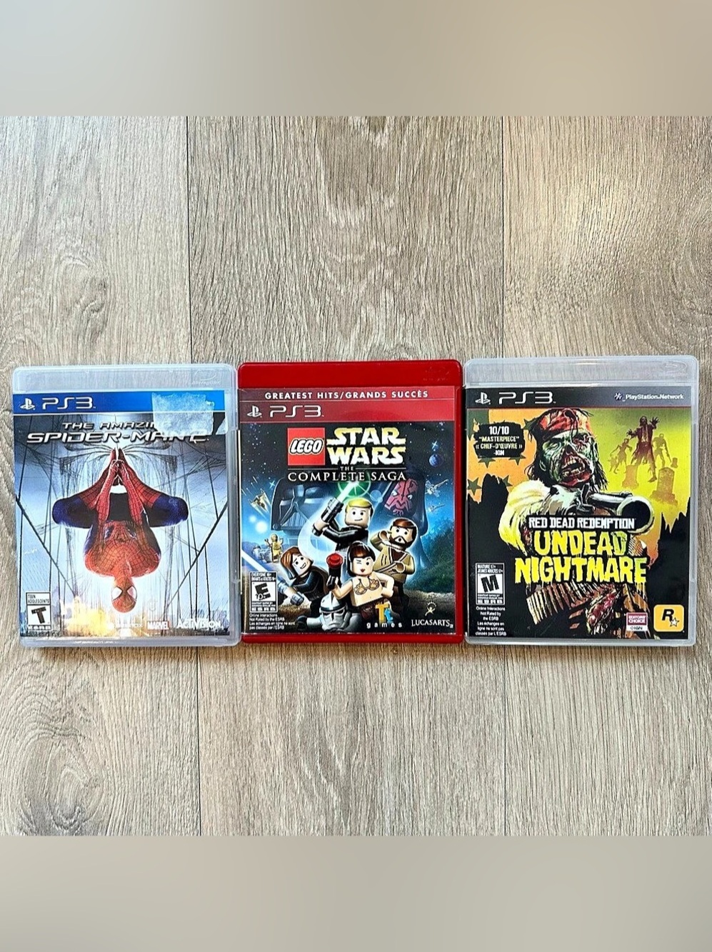 Sony PS3 game bundle: The Amazing Spider-Man 2, LEGO Star Wars: The Complete